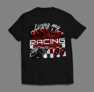 Racing T-shirt graphic | T-Shirt-Design von SAI DESIGNS