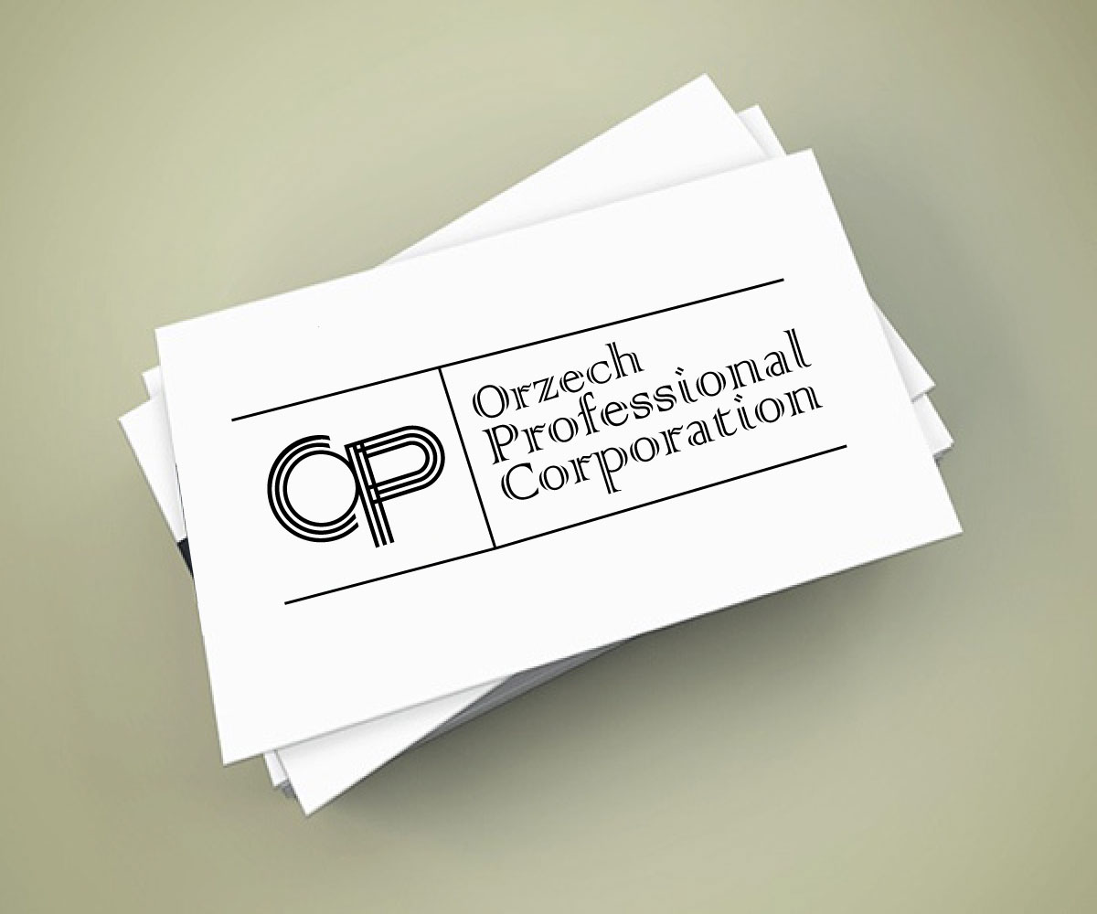 Logo Design by Vision Exalt Technology for Orzech Professional Corporation | Design #20310123