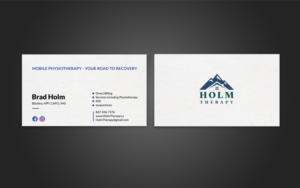 Business Card for a mobile physiotherapy company | Diseño de Tarjeta de Presentación por  Artman