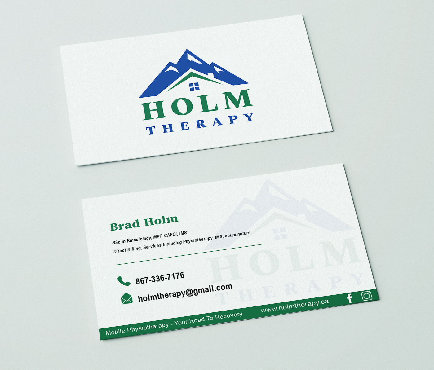 Business Card Design by VladimirSp for this project | Design #20326831