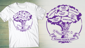 Richard Francis Jones Family Tree--Our Beginings | Diseño de Camiseta por db1404