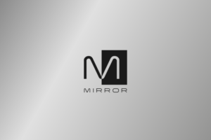 'Mirror Sportsglasses'. As described in the task description, the logo shouldn't be that big. Therefore we are not yet sure if we want to have this text displayed on the logo.  An option could be to just use the text 'Mirror', or use just the letter 'M', or don't use text. Use your own imagination, I hope to see a great design of yours! | Logo Design by jaime.sp