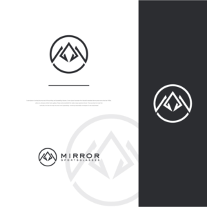 'Mirror Sportsglasses'. As described in the task description, the logo shouldn't be that big. Therefore we are not yet sure if we want to have this text displayed on the logo.  An option could be to just use the text 'Mirror', or use just the letter 'M', or don't use text. Use your own imagination, I hope to see a great design of yours! | Logo Design by sushsharma99