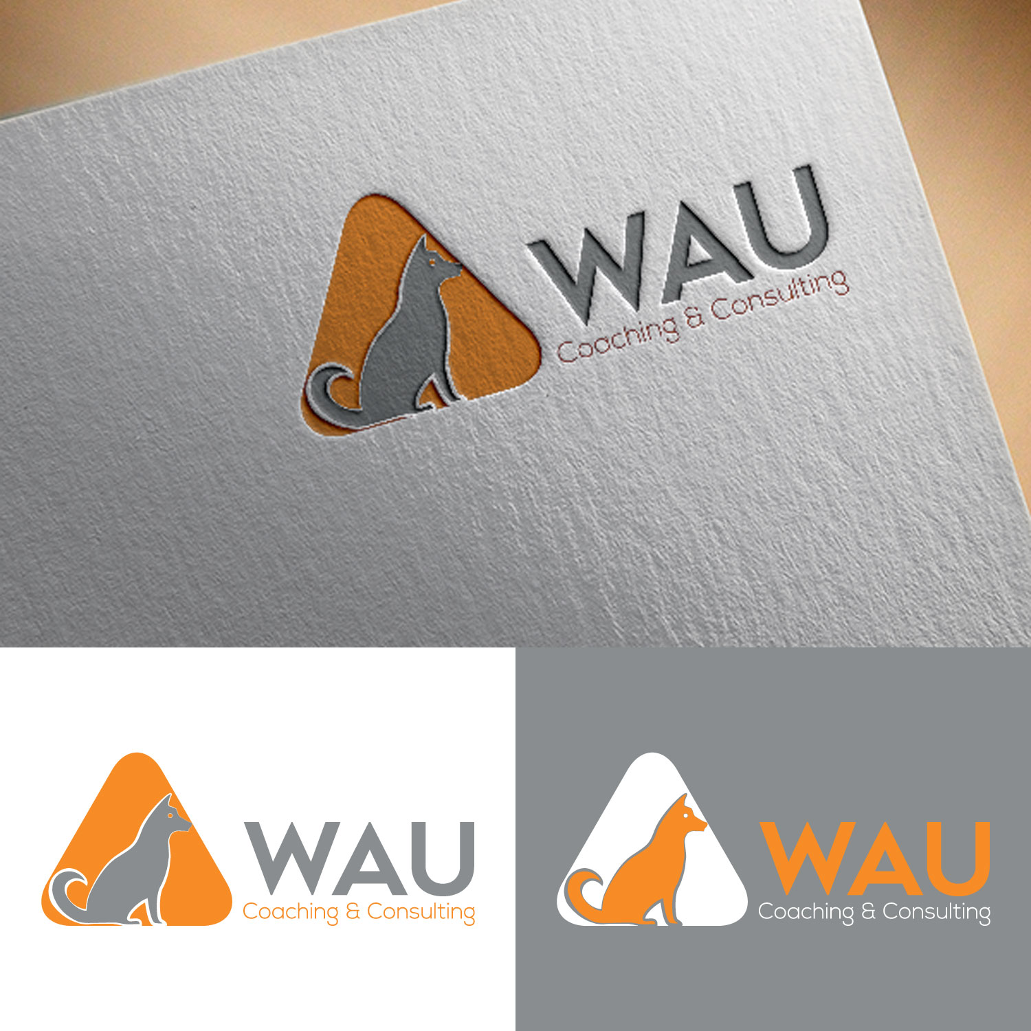 Logo Design by Tonmoyy for Wau-Coaching & Consulting Carolin Jünger | Design #20339027