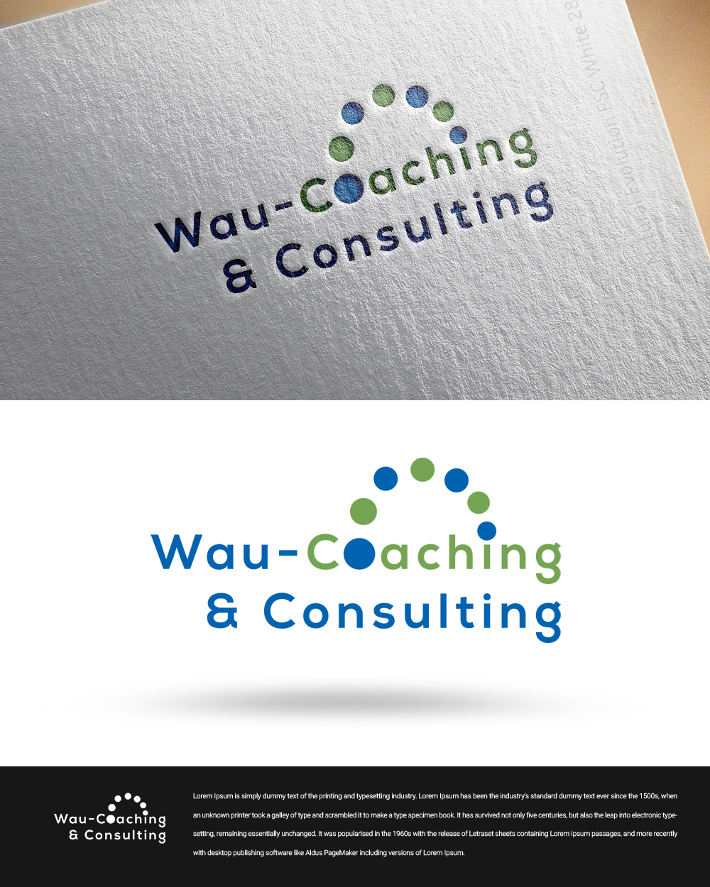 Diseño de Logo por zingodesigns258 para Wau-Coaching & Consulting Carolin Jünger | Diseño #20311557
