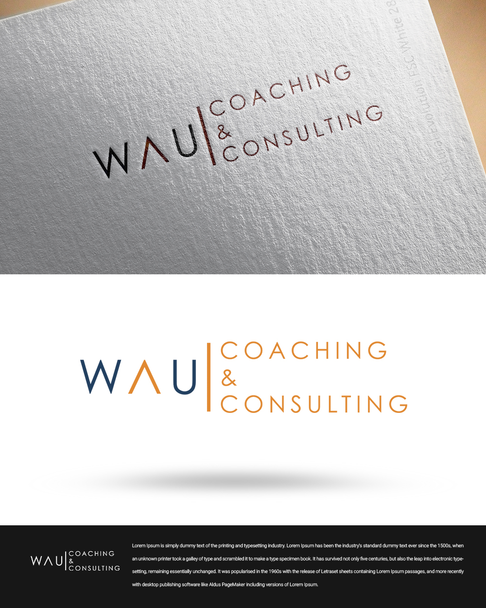 Logo Design by zingodesigns258 for Wau-Coaching & Consulting Carolin Jünger | Design #20311558