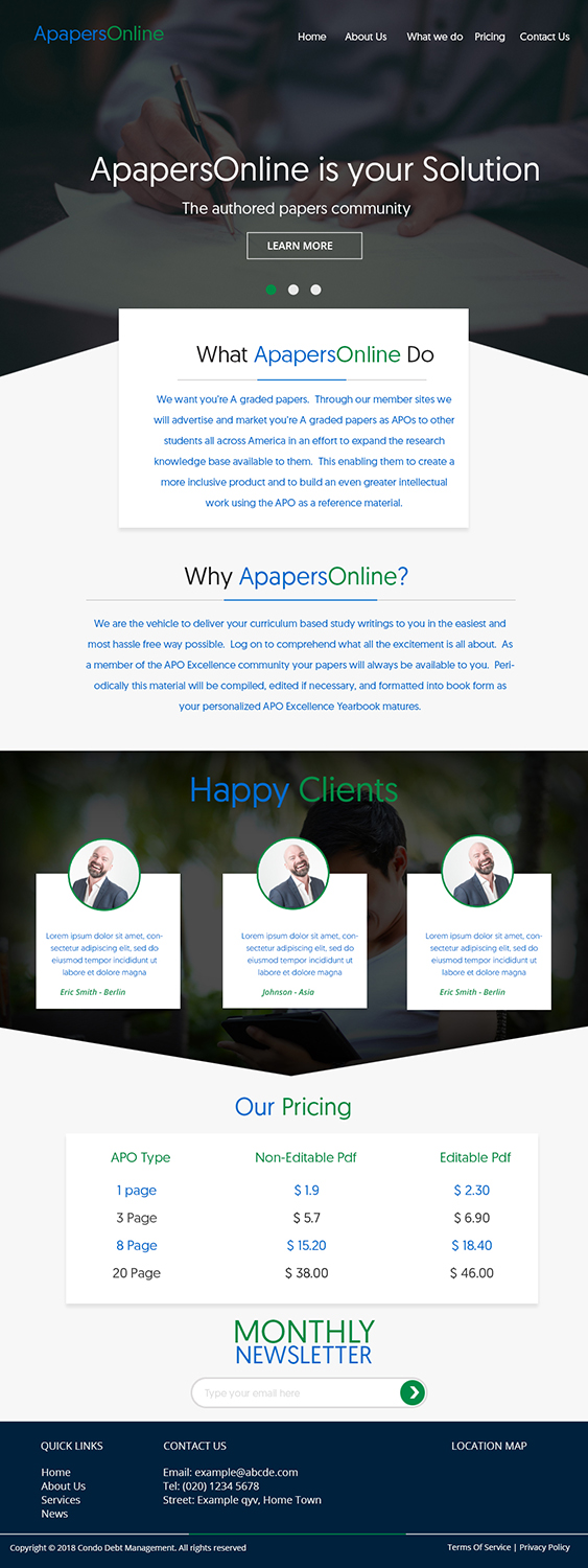 Web Design by Murry for this project | Design #20306381