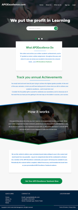 Web Design by Murry for this project | Design: #20330358