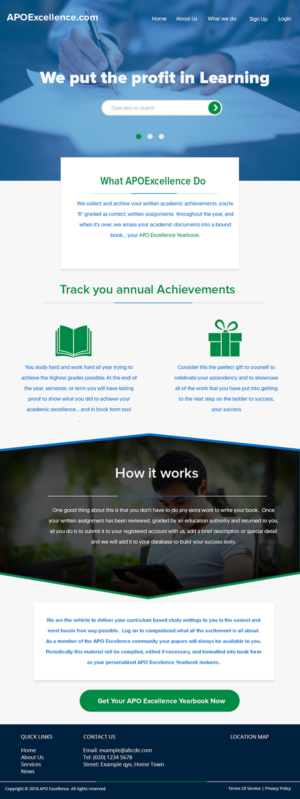 Web Design by Murry for this project | Design: #20335553
