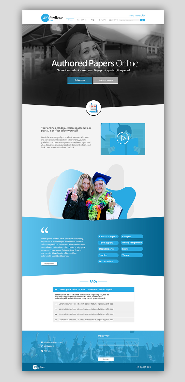 Web Design by Olufemi1on1 for this project | Design: #20604086
