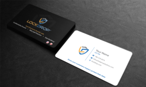 Lockdrop Founder & CEO Business Card | Business Card Design by Riz'