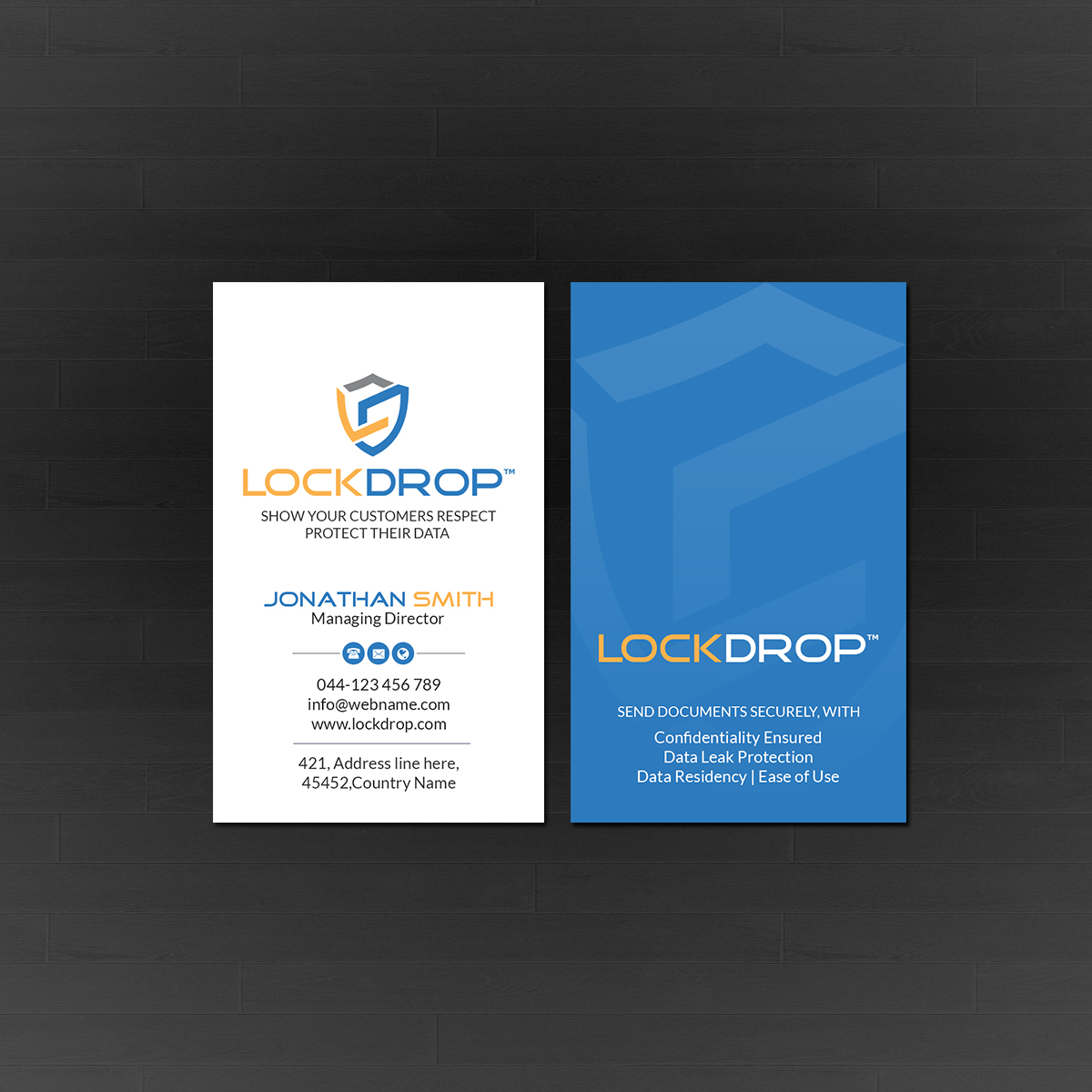 Business Card Design by Creations Box 2015 for this project | Design #20310517