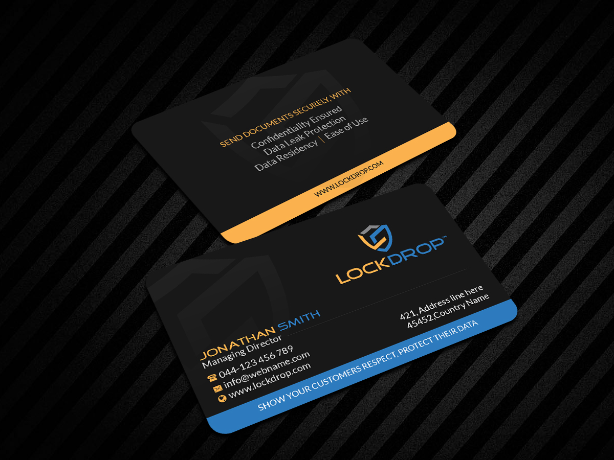 Business Card Design by Creations Box 2015 for this project | Design #20311124