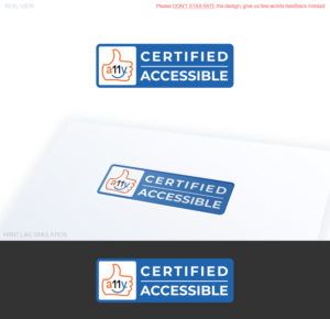 New Website Credibility Seal to be used on websites | Banner-Design von Anthony