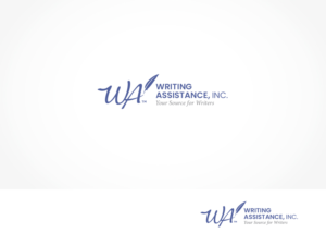 Writing Assistance, Inc. or WAI  or  both; optional tag line - Your source for writers | Logo Design by ArtTank