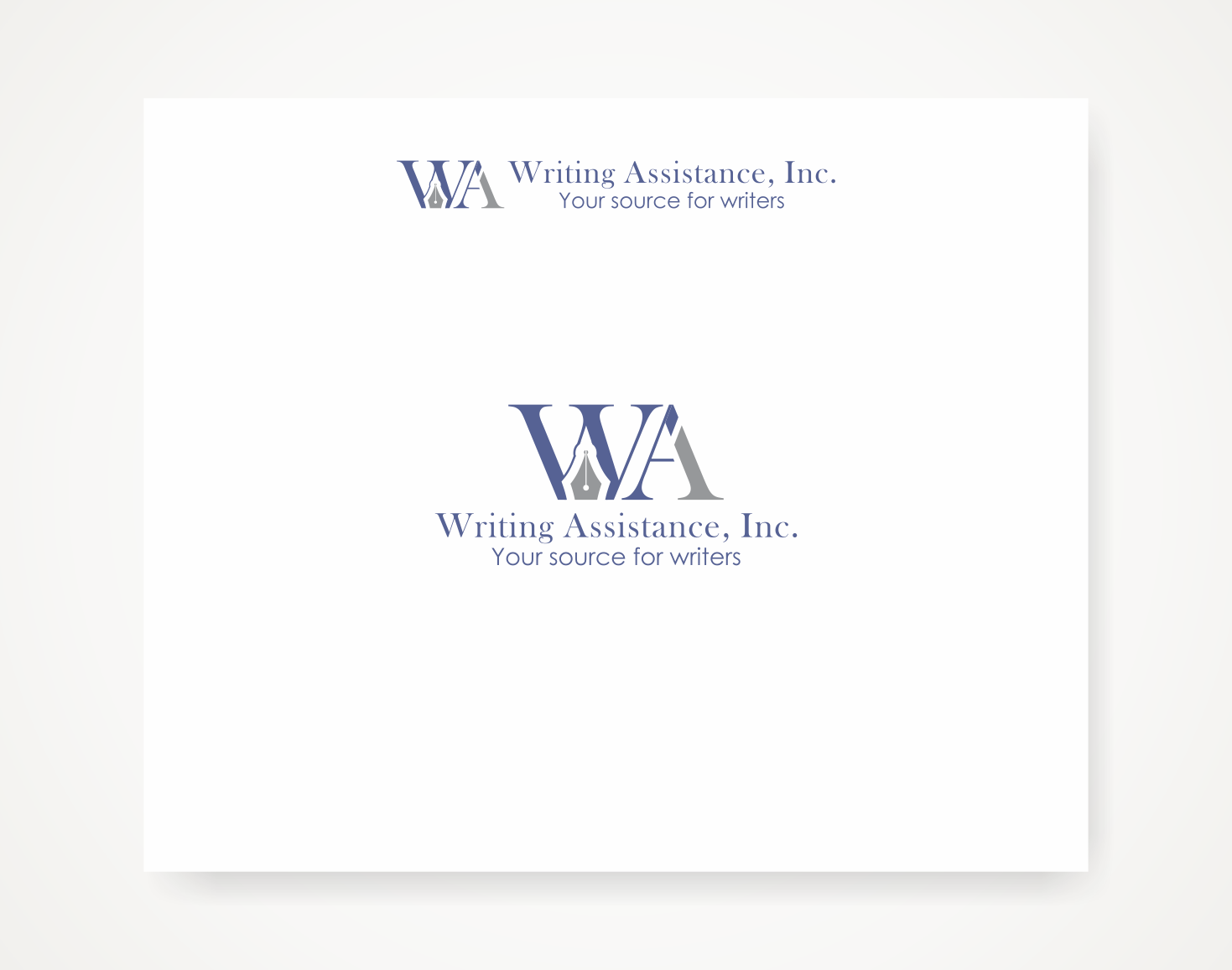 Diseño de Logo por Savana para Writing Assistance, Inc. | Diseño #20333705