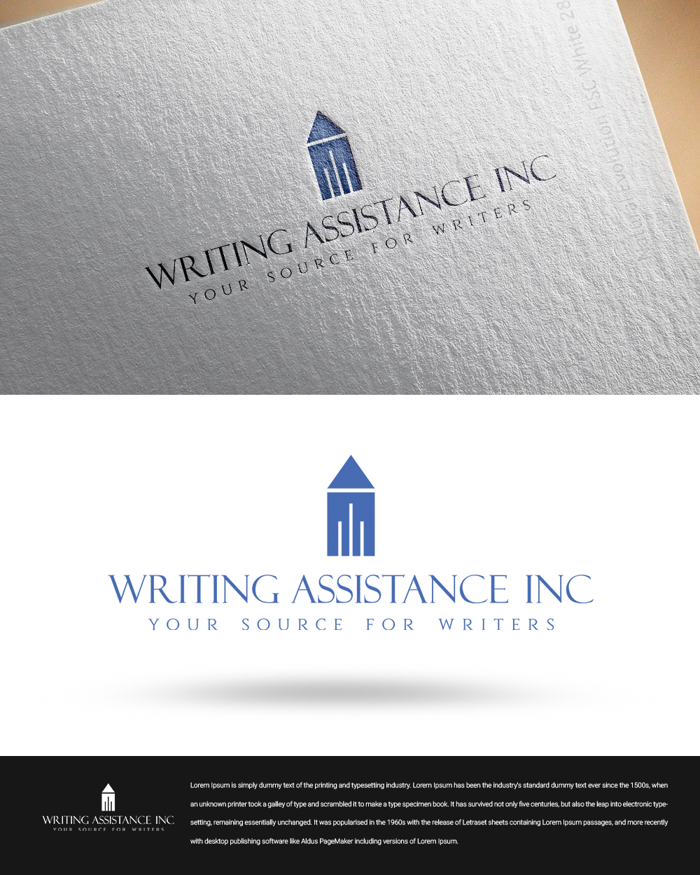 Design de Logo par zingodesigns258 pour Writing Assistance, Inc. | Design #20315912
