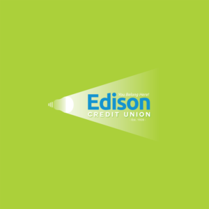 Edison  / Credit Union / You Belong Here! / Est. 1928 | Logo Design by tavi