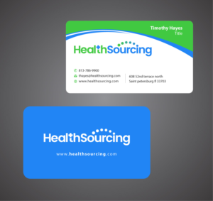 HeathSourcing Business Card Design | Business Card Design by Infinitive Technology