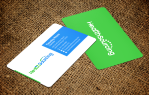 HeathSourcing Business Card Design | Business Card Design by chandrayaan.creative