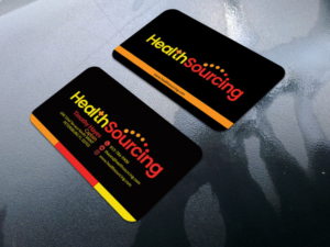 HeathSourcing Business Card Design