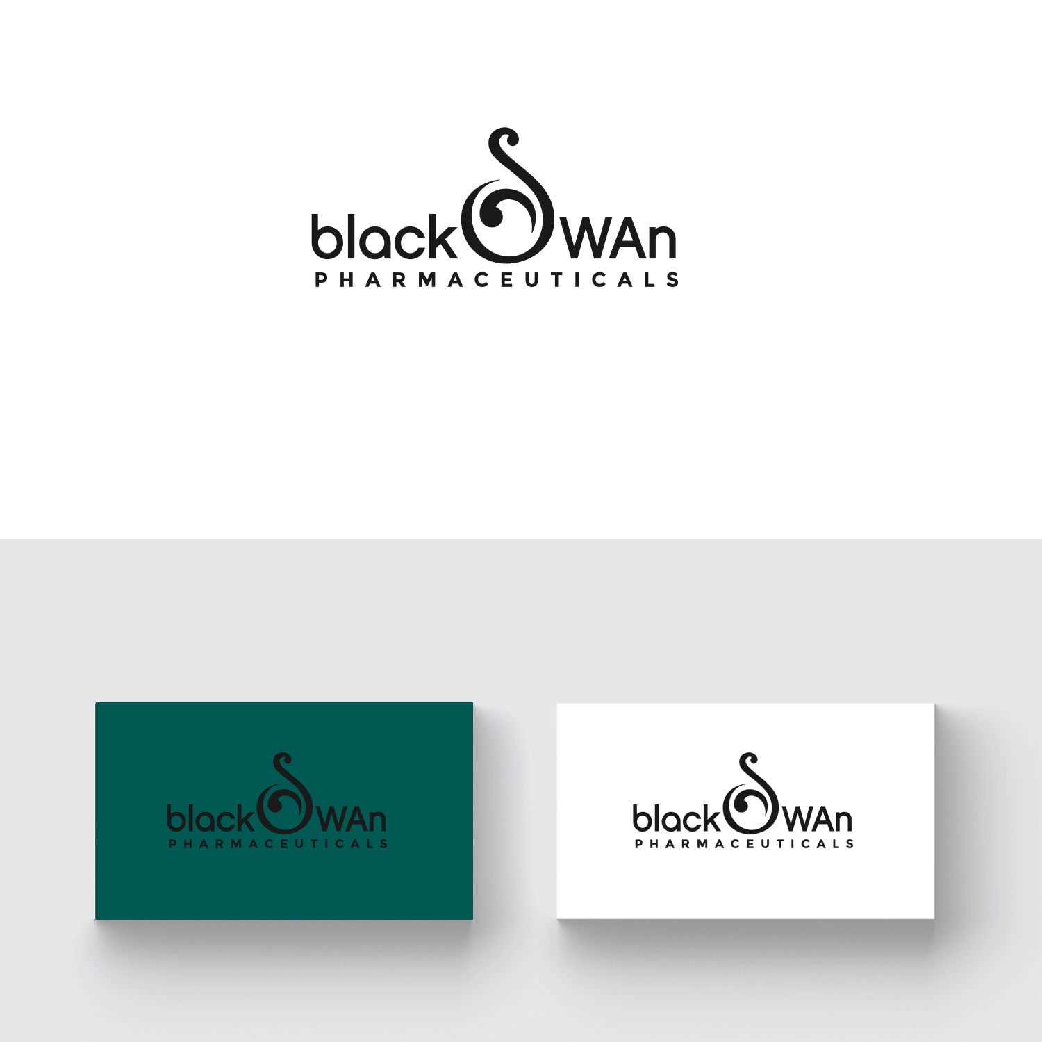 Logo Design by Lesia_Olesia for Black Swan Pharmaceuticals | Design #20360192