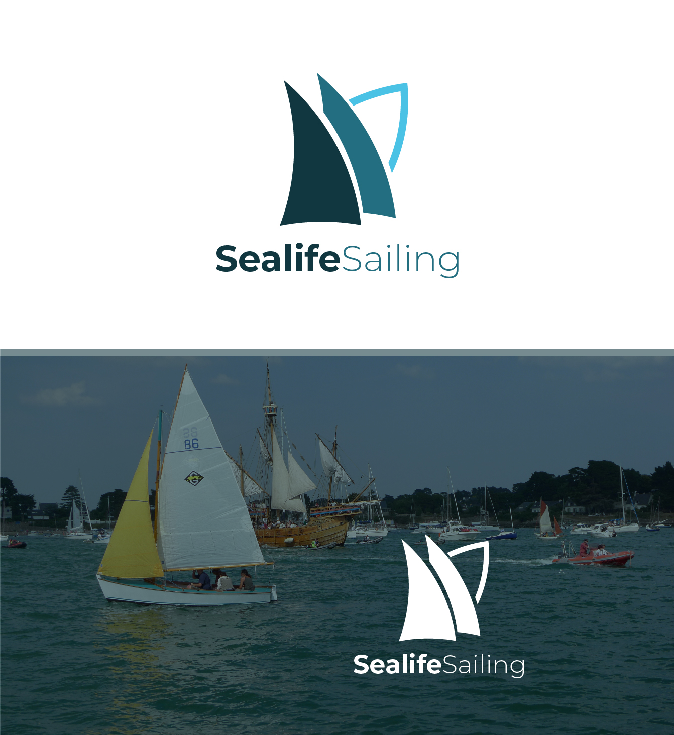Logo Design by Pictache for Sealife sailing MCPY | Design #20394989