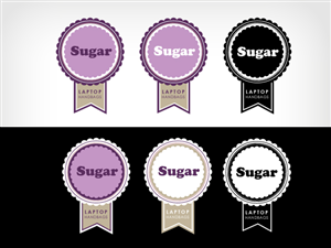 Sugar Laptop Handbags | Logo-Design von designshart