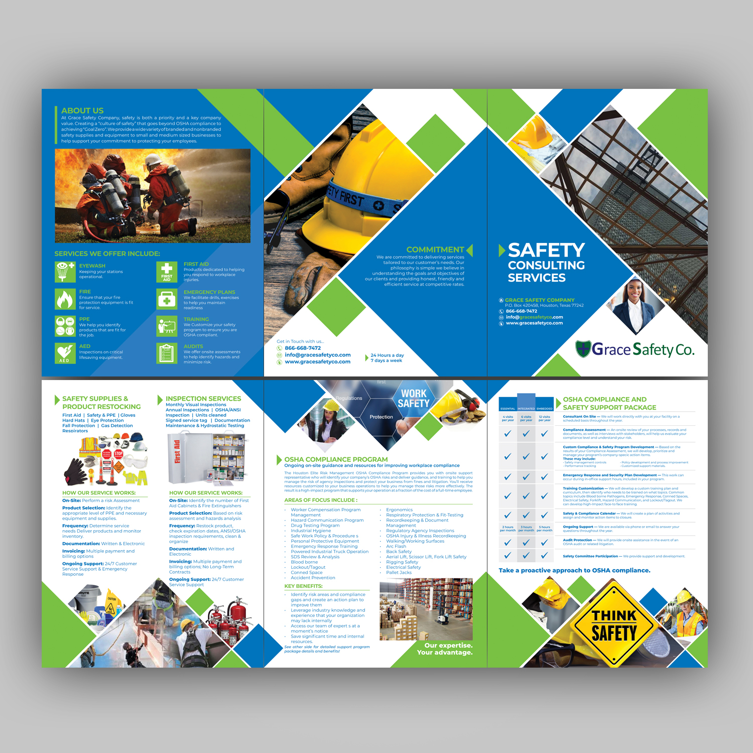 Brochure Design by Mariyam Khan for Nathaniel Grace | Design #20303699