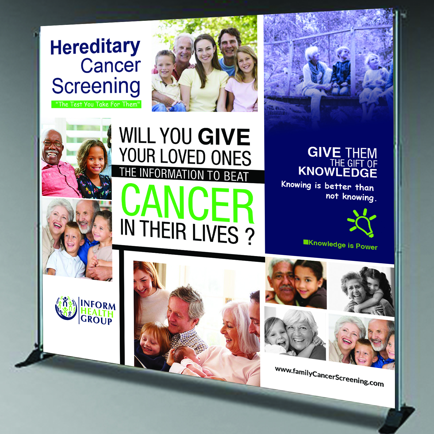Diseño De Banner Publicitario por debdesign para Inform Health Group | Diseño #20328616