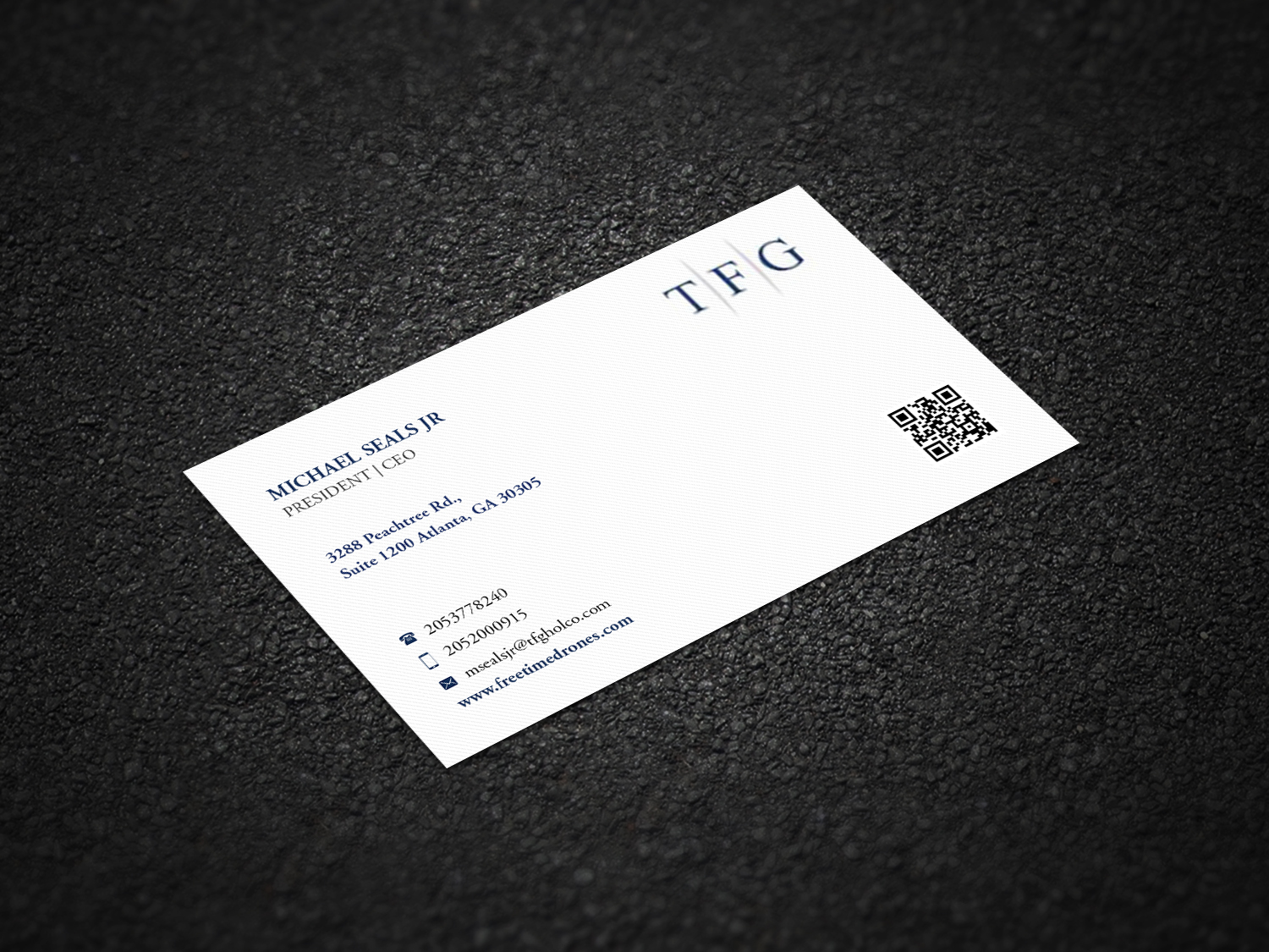 Business Card Design by Pointless Pixels India for TFG Holding Co | Design #20320955
