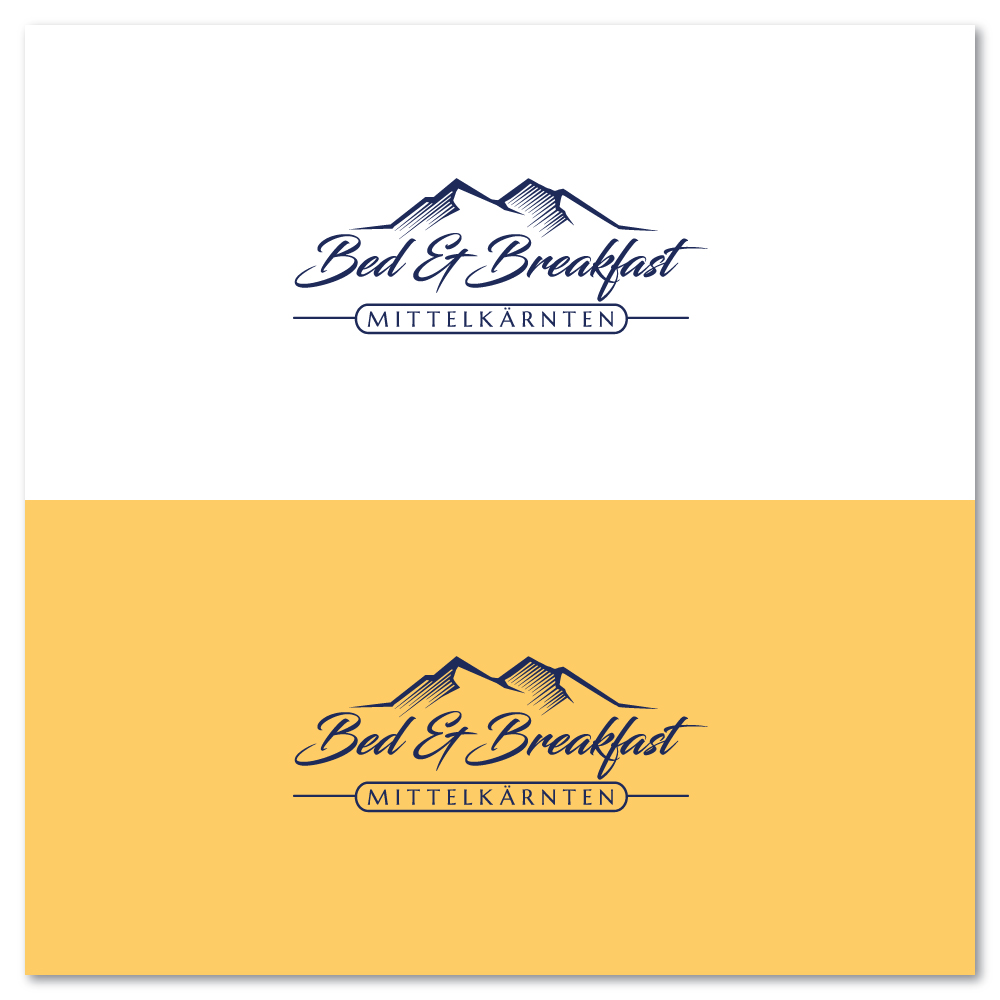 Logo Design by Sujit Banerjee for Bed & Breakfast Mittelkärnten | Design #20323699