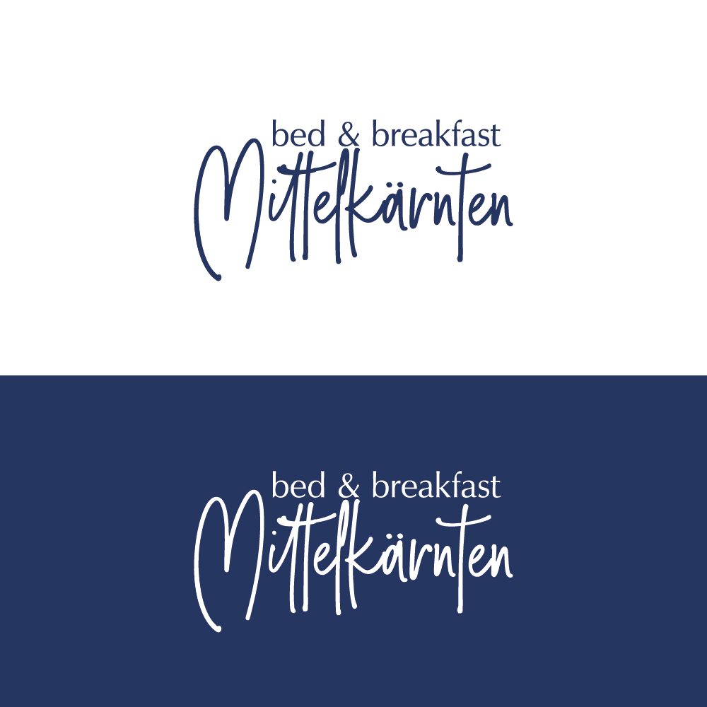 Logo Design by Sujit Banerjee for Bed & Breakfast Mittelkärnten | Design #20332576