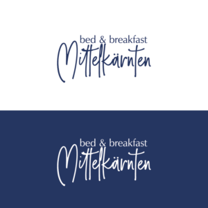 Logo Design by Sujit Banerjee for Bed & Breakfast Mittelkärnten | Design: #20332576