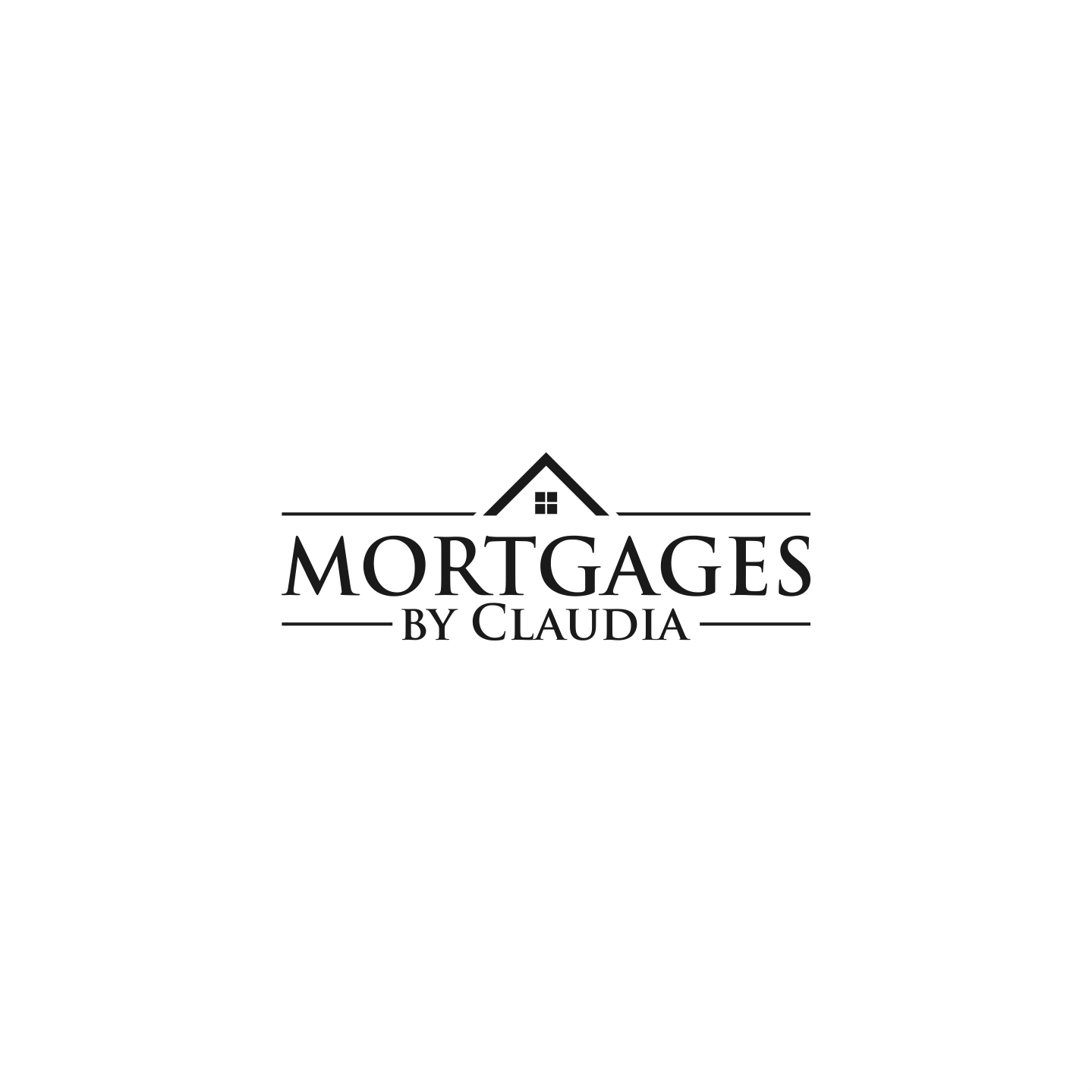 Logo Design by normi for Mortgages By Claudia  | Design #20318499