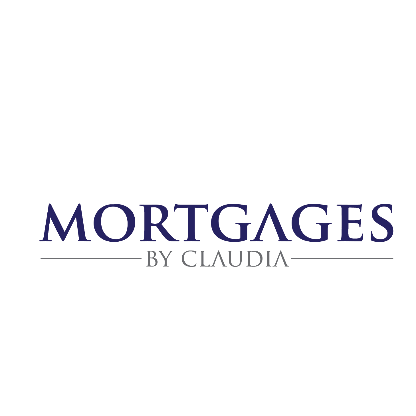 Logo Design by Pv_999 for Mortgages By Claudia  | Design #20327415