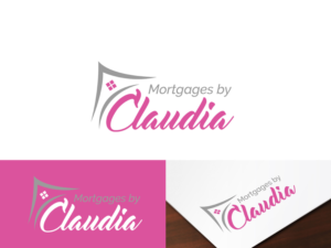 Logo Design by Nuwan 9 for Mortgages By Claudia  | Design #20321144