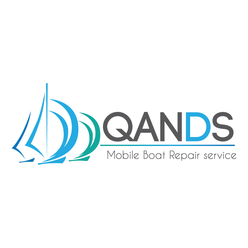 Logo Design by MGC creazioni grafiche for QandS Mobile Marine Service  | Design #20341698