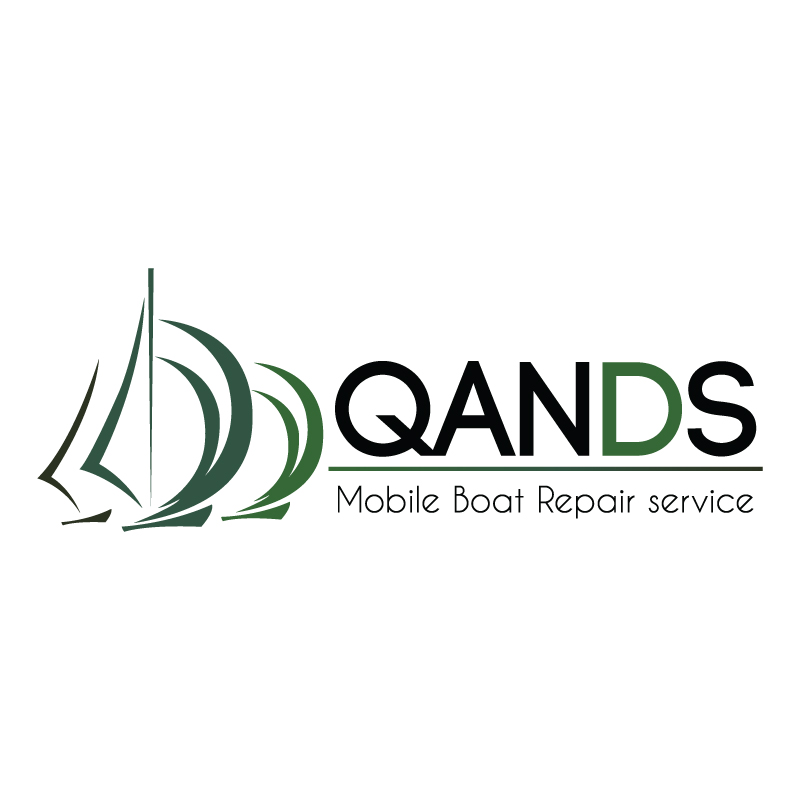 Logo Design by MGC creazioni grafiche for QandS Mobile Marine Service  | Design #20341718