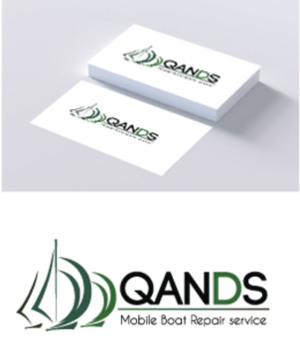 Logo Design by MGC creazioni grafiche for QandS Mobile Marine Service  | Design: #20343204
