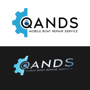 Logo Design by official.creative for QandS Mobile Marine Service  | Design #20342156