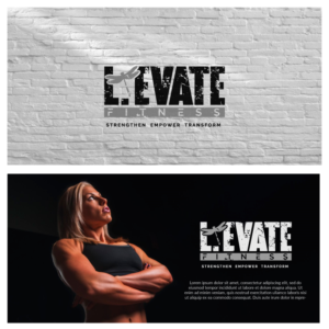 L. Evate Fitness | Diseño de Logo por JoseDesign