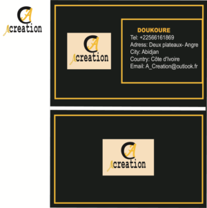 Logo- und Visitenkarten-Design von faiza 4 für ACreation | Design #20347044