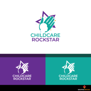 Childcare Rockstar | Logo Design by Graphic Bricks