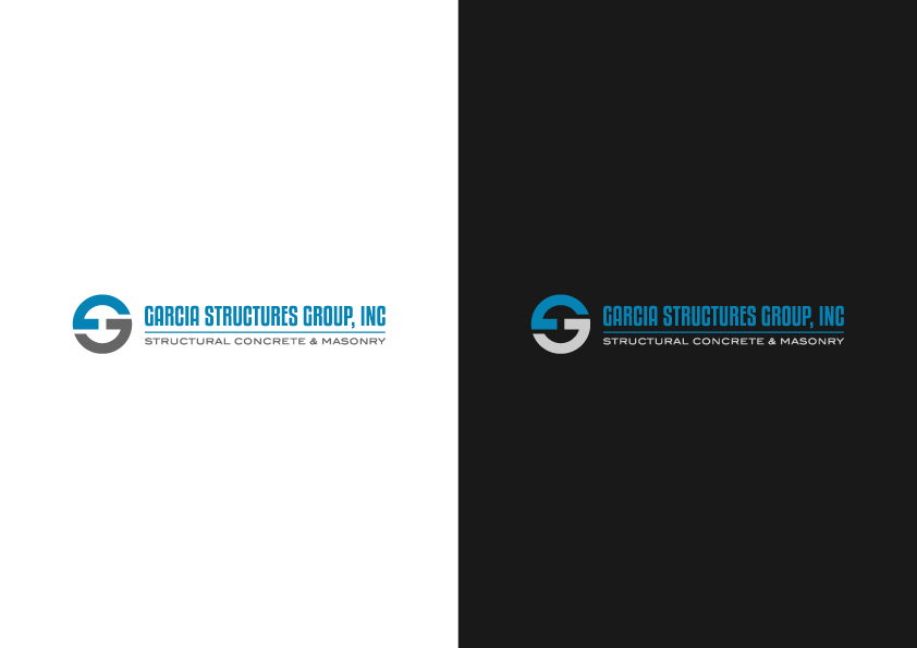 Logo Design by The Marble Peach for Garcia Structures Group, Inc. | Design #20322813