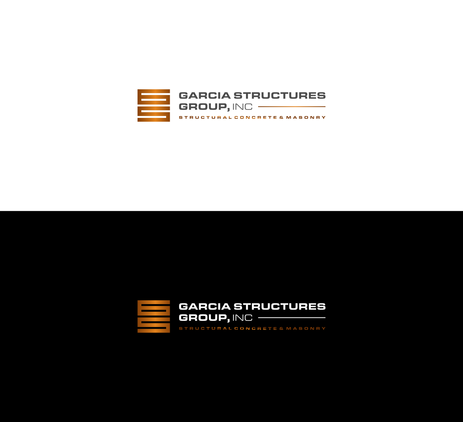 Logo Design by Artgo for Garcia Structures Group, Inc. | Design #20320774