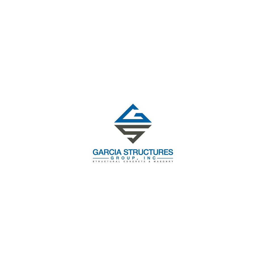 Diseño de Logo por 4tech services para Garcia Structures Group, Inc. | Diseño #20326229