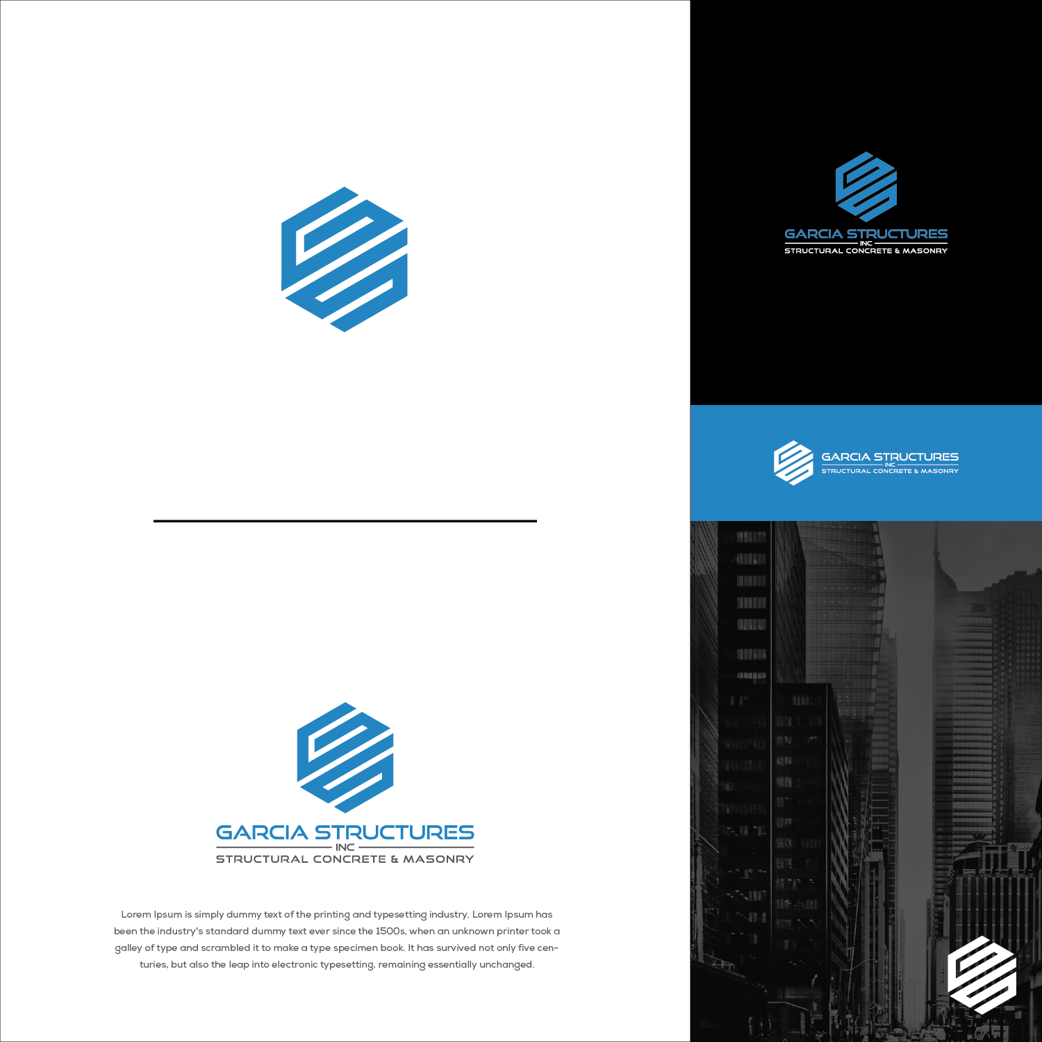 Diseño de Logo por wawaais para Garcia Structures Group, Inc. | Diseño #20318591