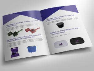 Catalogue Design by Shabnum Khan for Wolf Grinders Inc | Design: #20327034