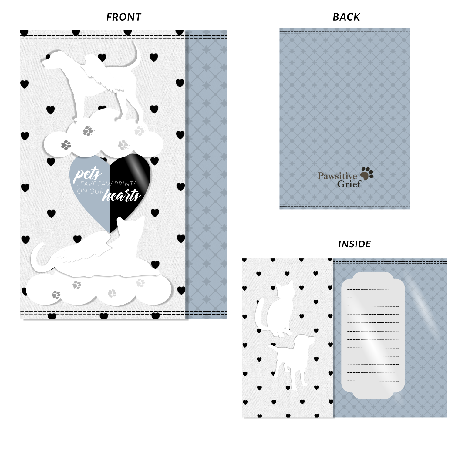 Schreibwaren-Design von elveneclipse für Grieving Together Inc. | Design #20344332